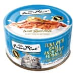 Fussie Cat Fussie Cat 貓罐頭 主食罐 極品吞拿魚 + 小鯷魚 Tuna with Small Anchovies Formula in Goat Milk Gravy 70g (FUM-SLC)