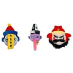 其他 PETSVILLE 狗玩具 ⼩符寶/黑白哥/財神爺 (款式隨機)