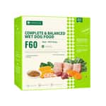 FOOD CHAIN FOOD CHAIN F60成⽝全營養低溫鮮煮主⻝糧 鴨⾁+磷蝦 100g 6包裝 (fc90627) 