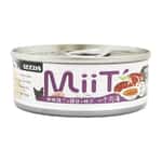 SEEDS SEEDS 狗罐頭 MiiT雞丁機能湯罐 鮮嫩雞丁鮮⽜⾁湯佐雞絲糙⽶ 80g (mt06s)
