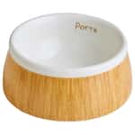 飲食用具 Petio Porta 犬用餐具木紋陶瓷餐碗 S (W26508)