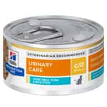 Hills 處方糧 Hills 處方糧 貓罐頭 c/d 泌尿系統護理配方 吞拿魚和燴蔬菜 2.9oz (3385)