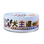 犬王道 犬王道 狗罐頭 新鮮全肉主食罐 放牧鹿+田園雞 82g (6020)