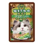 貓主子 貓主子 御用無膠鮮湯包 葡萄糖胺保健 鮮美鰹魚+吻仔魚 55g (8895)  