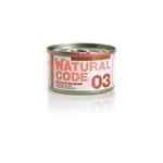 Natural Code Natural Code 貓罐頭 雞⾁ & 三⽂⿂ Chicken & Salmon 85g (NCC03)