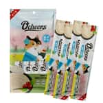 O'cheers O'cheers 歡樂城市 貓零食 肉泥餐包 鮪魚鴨肉 15g 4本入 (OCH0012) TBS