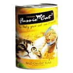 Fussie Cat Fussie Cat 貓罐頭 無穀物野生純吞拿魚 400g (橙黃) (FU-4TU)