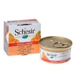 Natural Code Schesir 水果水煮貓罐頭 吞拿魚及木瓜飯 85g