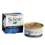 Natural Code Schesir 啫喱貓罐頭 吞拿魚及白飯魚飯 85g