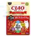 CIAO CIAO 貓糧 頂級乾糧 木魚+吞拿魚味 200g (P-431)