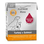 PLATINUM PLATINUM 狗濕糧 無穀物成犬配方 鮮火雞+三文魚 375g (PT630)