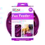 飲食用具 outward hound 好玩慢食碗 花朵 紫 大 (LP51003)