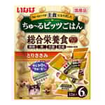 CIAO CIAO 狗零食 綜合營養夾心餅 米飯及雞肉味 12g×6袋 (DS-364)