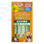 CIAO CIAO 狗肉泥 CozyLife 1000億乳酸菌 綜合營養雞肉味14g×4本 (DS-375)