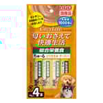 CIAO CIAO 狗肉泥 CozyLife 1000億乳酸菌 綜合營養雞肉及芝士味 14g×4本 (DS-377)