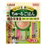 CIAO CIAO 狗肉泥 主食肉醬系列 雞肉及野菜及牛肉味 14g×20本 (DS-258)