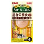 CIAO CIAO 狗肉泥 主食肉醬系列 雞肉及芝士味 14g×4本 (DS-244)