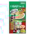 CIAO CIAO 狗肉泥 綜合營養 雞肉及牛肉肉醬 14g×4本 (D-106)