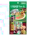 CIAO CIAO 狗肉泥 綜合營養 吞拿魚肉醬 14g×4本 (DS-214)