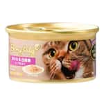 Be my Baby Be My Baby 貓罐頭 鮮肉無穀無膠 升級湯汁配方 吞拿魚&鯛魚 85g (90403549)