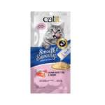 其他 Catit Smooth & Savoury 肉泥條 三文魚+吞拿魚+蝦 60g (15g x 4) (44407)