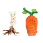 其他 GiGwi 羽毛響紙貓薄荷系列 胡蘿蔔兔 (7352) 