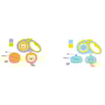 貓犬用日常用品 PETSVILLE 馬戲團伸縮牽引繩系列 楓糖獅/薄荷象16x10cm,繩長5cm (款式隨機) 