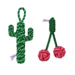 其他 VETRESKA 繩結狗玩具 仙人掌/櫻桃 (款式隨機) 