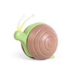 Cheerble Wicked Snail Interactive Cat Toy Brown (cb04936) pet shop