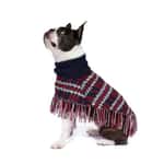 狗帶 狗胸帶 狗雨衣 Alqo Wasi 秘魯經典織花斗篷藍色 XS