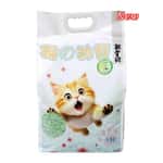 貓砂 貓之物語 3.0mm天然 豆腐貓砂 綠茶味 18L