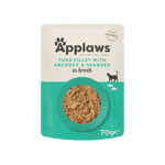 Applaws Applaws 貓濕糧 Cat Pouch 吞拿魚及鯷魚 Tuna with Anchovy 70g (深綠) (8006)