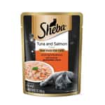 Sheba Sheba 袋裝貓濕糧 吞拿魚及三文魚 70g (10403049)