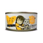 b.f.f. b.f.f. 主食貓罐頭 野生吞拿魚及三文魚 85g (橙黃) (001079)