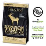 PetKind PetKind 無穀物狗糧 高齡犬 鹿+牛草胃 保健低脂配方 25lb (1-740)