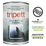 PetKind PetKind Tripett 狗罐頭 無穀物牛草胃鹿肉配方 Beef Tripe & Venison 12oz (2-13)