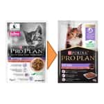 PROPLAN PURINA PROPLAN 冠能 貓濕糧 幼貓配方 醬汁三文魚 85g (12463197)