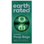 Earth Rated Poop Bags for Backyard Pickups Lavender 120pcs 薰衣草味撿便袋 120枚 狗狗日常用品 其他 寵物用品速遞