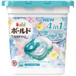 洗衣用品 日本P&G ARIEL 4D炭酸機能 柔軟花香洗衣膠囊 12個盒裝 (淺藍) - 清貨優惠 (TBS)