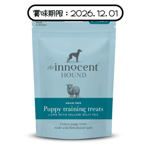 狗零食 The Innocent Hound 狗零食 幼犬訓練小食 羊肉豌豆 70g (賞味期限 2026.12.01)