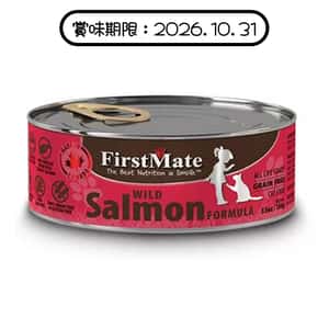 FirstMate FirstMate 貓罐頭 無穀物野生三文魚 156g (賞味期限 2026.10.31)