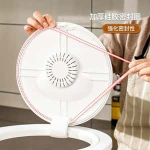 密封寵物糧桶 貓糧狗糧 防潮大容量 圓桶 約5kg 貓犬用日常用品 飲食用具 寵物用品速遞