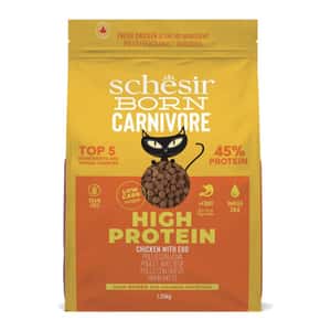 貓糧 Schesir 貓糧 成貓糧 無穀物 高蛋白雞肉雞蛋配方 1.25kg (SCH13821)