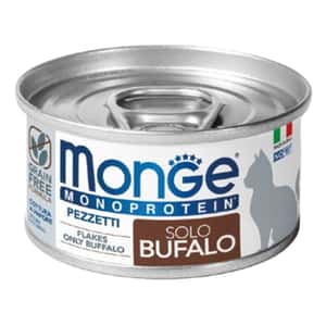 Monge Monge 貓罐頭 單一蛋白系列 水牛肉 80g (MO3826) (新舊包裝隨機發貨)