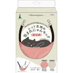 寵物床墊 貓床墊 Petio 貓用 針織包覆式吊床 粉色 (81606030)