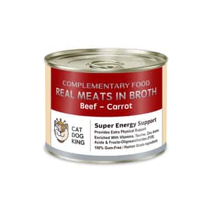貓犬王 貓犬王 貓狗罐頭 真肉上湯貓狗能量罐 牛肉及胡蘿蔔 170g (CDK2088)