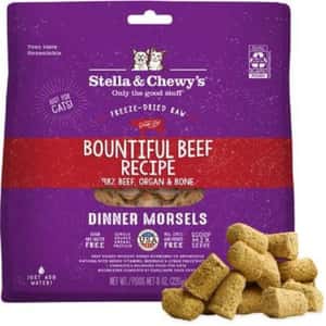 Stella and Chewy Stella & Chewy s 貓糧 凍乾生肉主食糧 寬牛大量 牛肉配方 8oz (SC137)