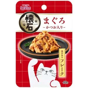日本Petline 懷石軟包貓零食 鮪魚塊+鰹魚味 40g (PL-KSR-1) 貓零食 寵物零食 日清 寵物用品速遞