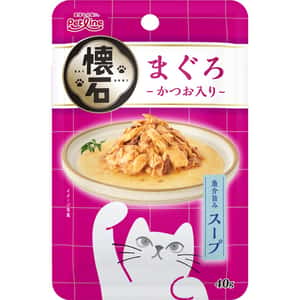 日本Petline 懷石軟包貓零食 濃湯濃湯鮪魚+鰹魚 40g (PL-KSR-8) 貓零食 寵物零食 日清 寵物用品速遞