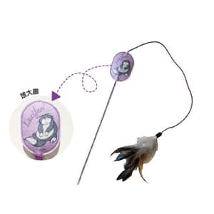 迪士尼 逗貓棒 魯斯福 (CT0002LU) 貓玩具 逗貓棒 寵物用品速遞